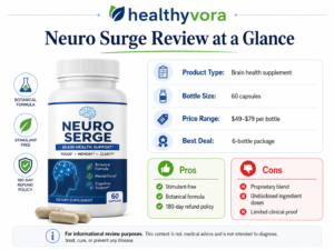 Neuro Surge Review at a Glance