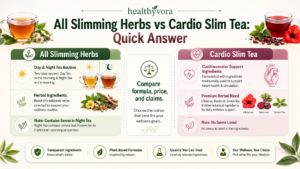Slimming Herbs vs Cardio Slim Tea