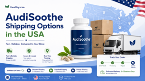 AudiSoothe Shipping Options in the USA