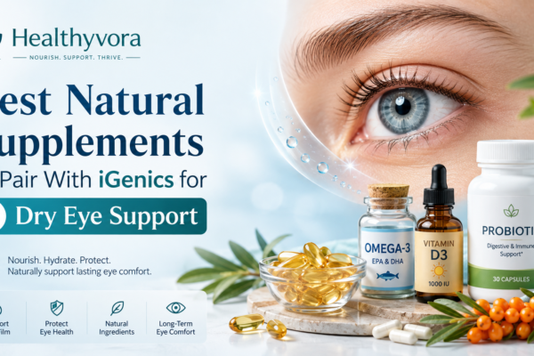 Best Natural Supplements to Pair With iGenics for Dry Eye Support