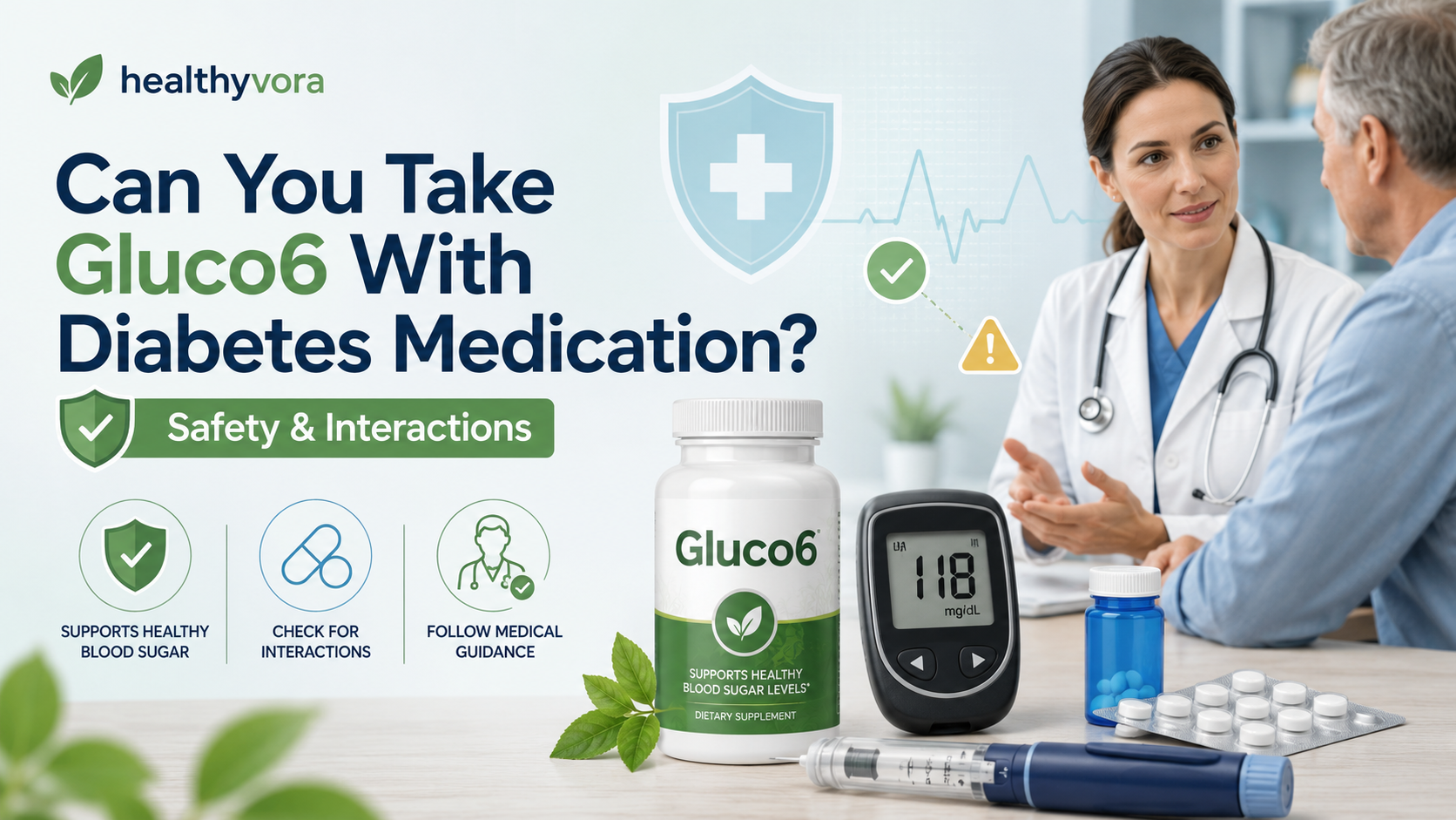 Can You Take Gluco6 With Diabetes Medication