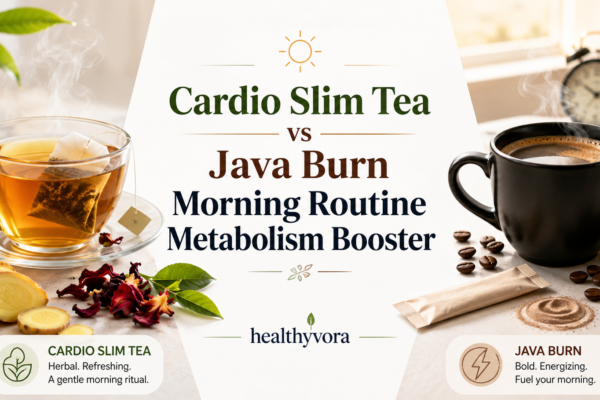 Cardio Slim Tea vs Java Burn Morning Routine Metabolism Booster