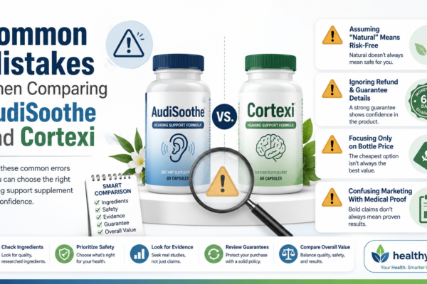Common Mistakes When Comparing AudiSoothe and Cortexi