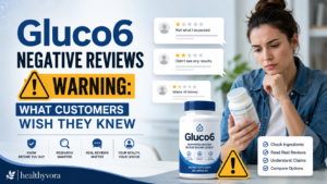 Gluco6 Negative Reviews Warning