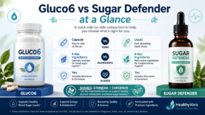 Gluco6 vs Sugar Defender at a Glance
