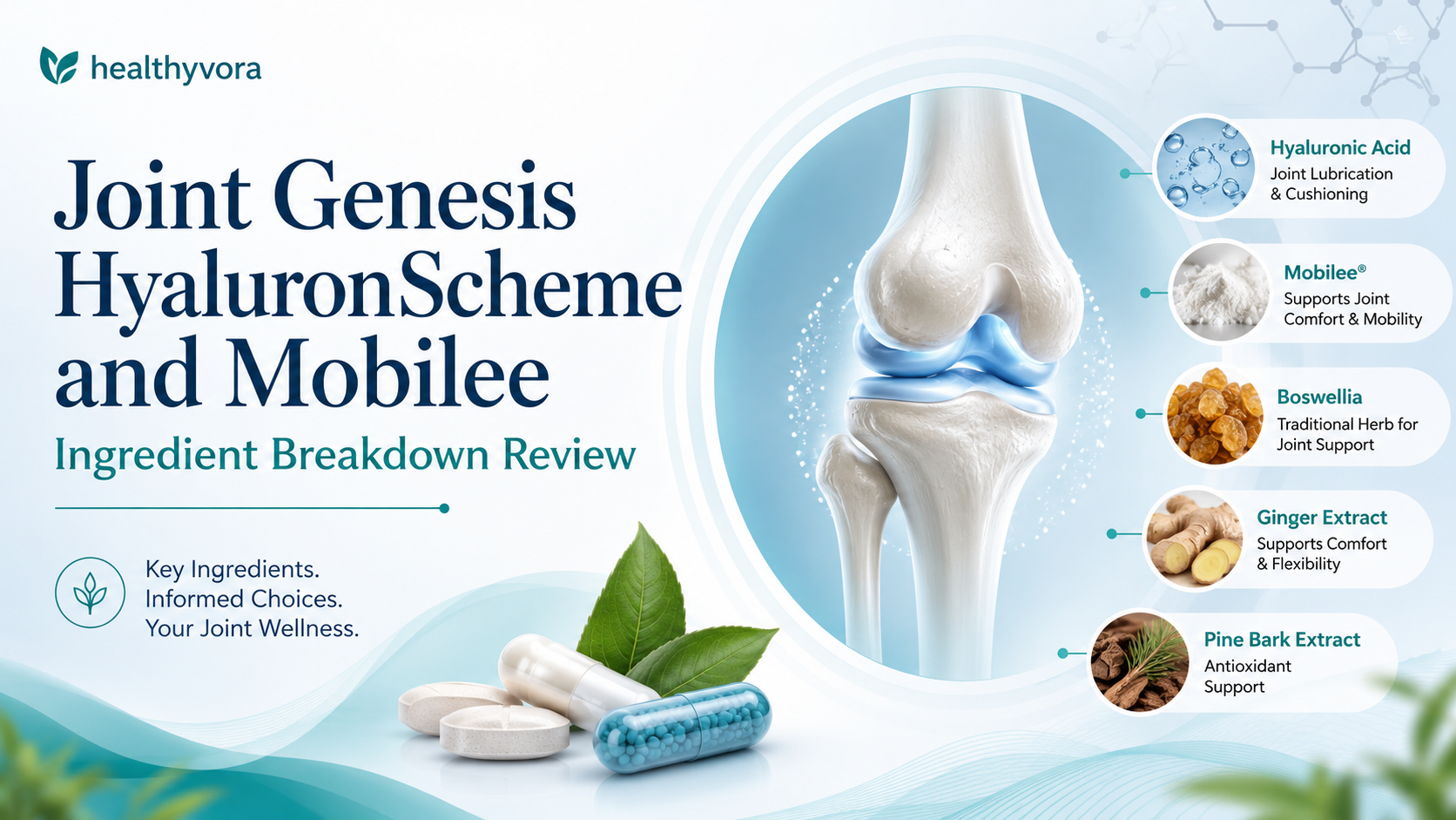 Joint Genesis HyaluronScheme and Mobilee Ingredient Breakdown Review