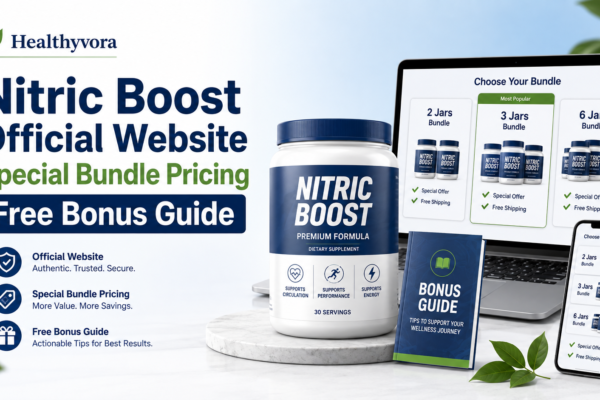 Nitric Boost Official Website Special Bundle Pricing Free Bonus Guide
