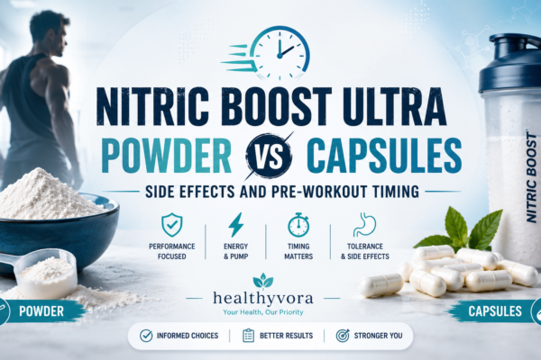 Nitric Boost Ultra Powder vs Capsules