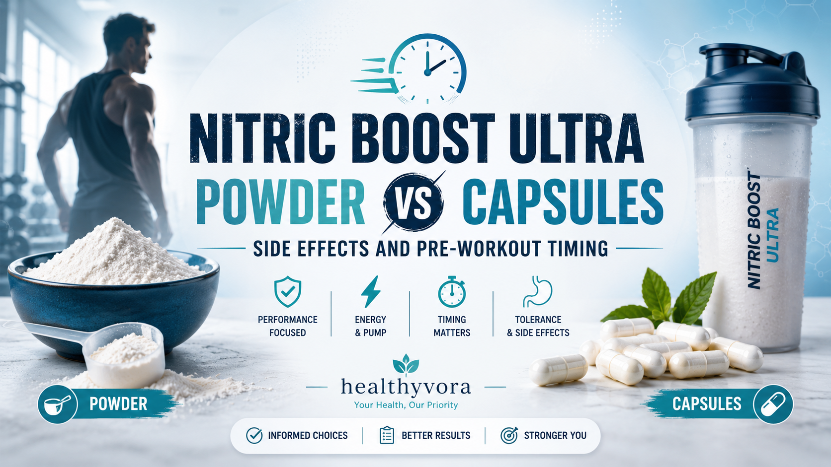 Nitric Boost Ultra Powder vs Capsules
