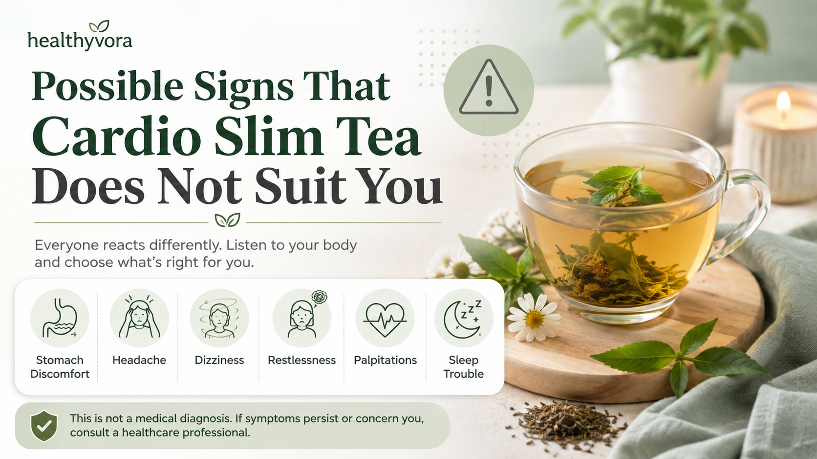Possible Signs That Cardio Slim Tea Does Not Suit You