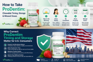 Why Correct ProDentim Timing and Storage Matter for U.S. Consumers