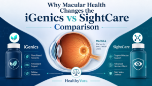 Why Macular Health Changes the iGenics vs SightCare Comparison