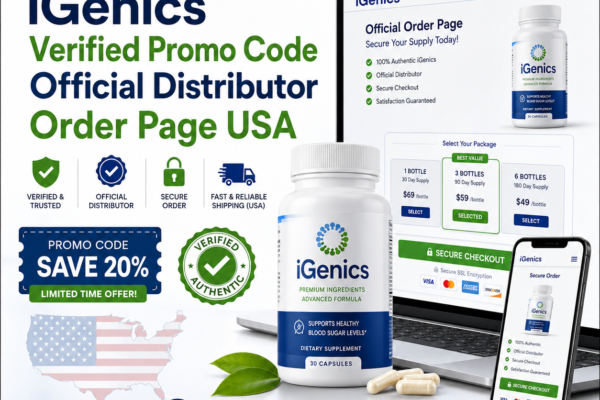 iGenics Verified Promo Code Official Distributor Order Page USA
