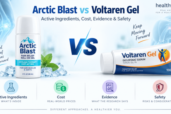 Arctic Blast vs Voltaren Gel