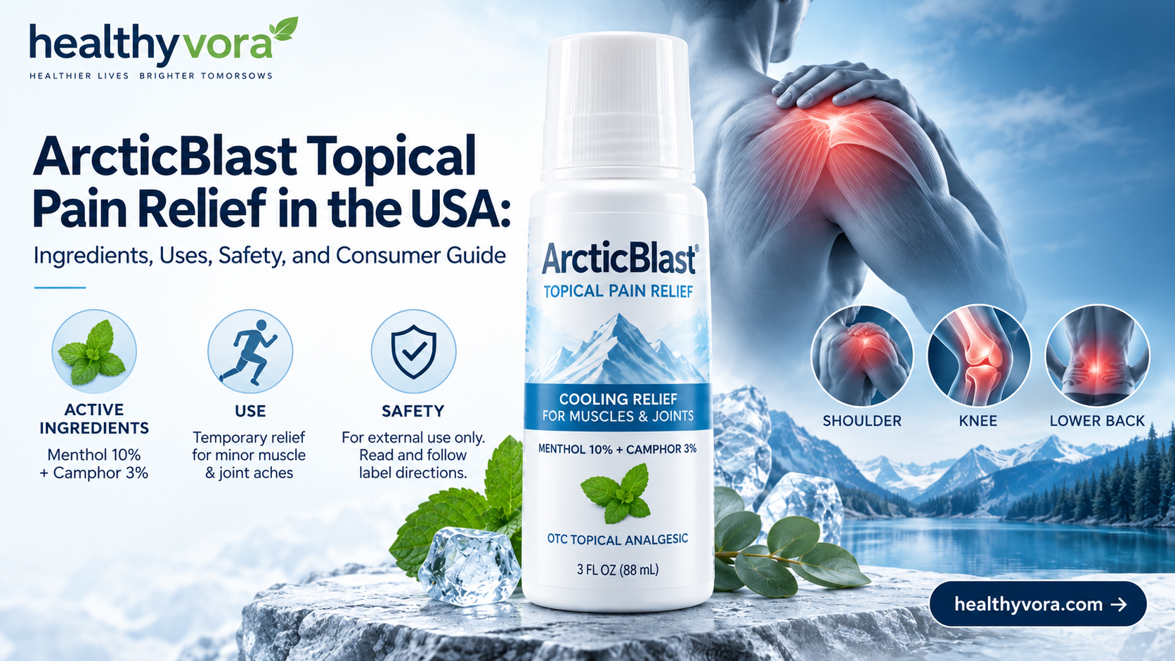ArcticBlast Topical Pain Relief in the USA