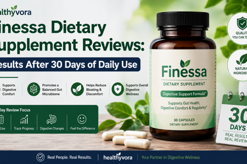 Finessa Dietary Supplement Reviews Results After 30 Days of Daily Use