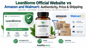 LeanBiome Official Website vs Amazon and Walmart