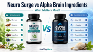 Neuro Surge vs Alpha Brain Ingredients