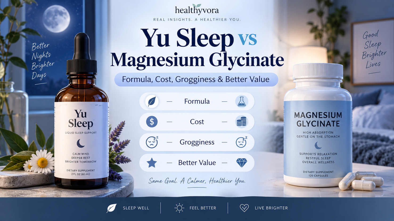 Yu Sleep vs Magnesium Glycinate