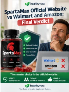 SpartaMax Official Website vs Walmart and Amazon